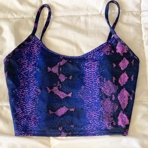 Two piece snake skin set (NEVER WORN)